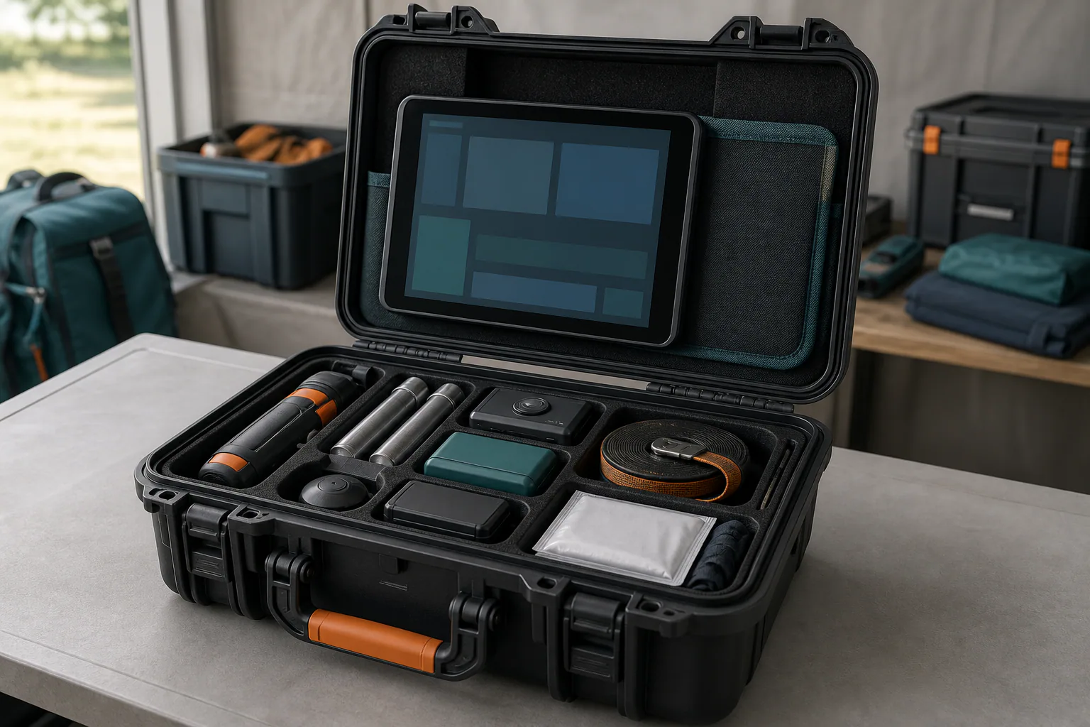 Nutri-Scan Field Kit AI concept render