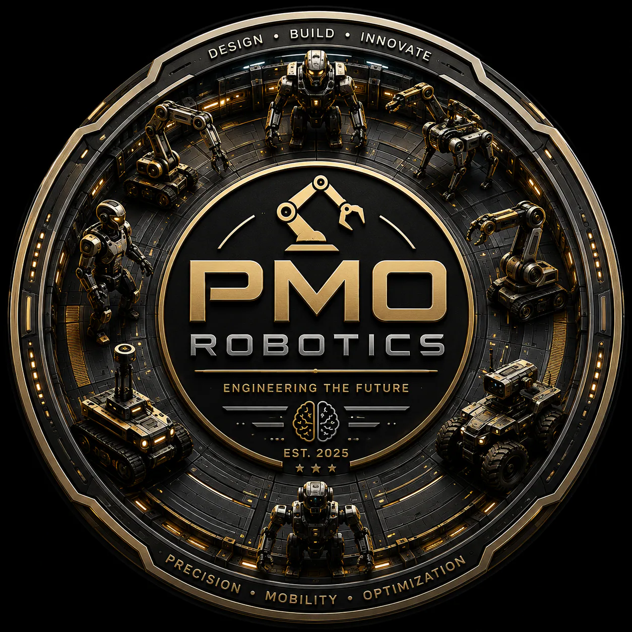 PMO Robotics. Engineering the Future.