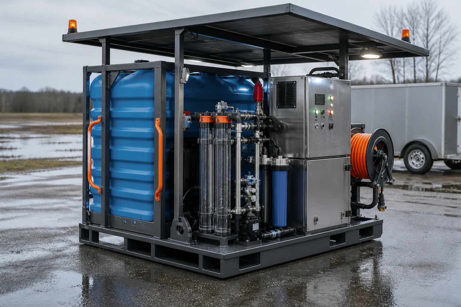 AQUA-LIFT water support station concept