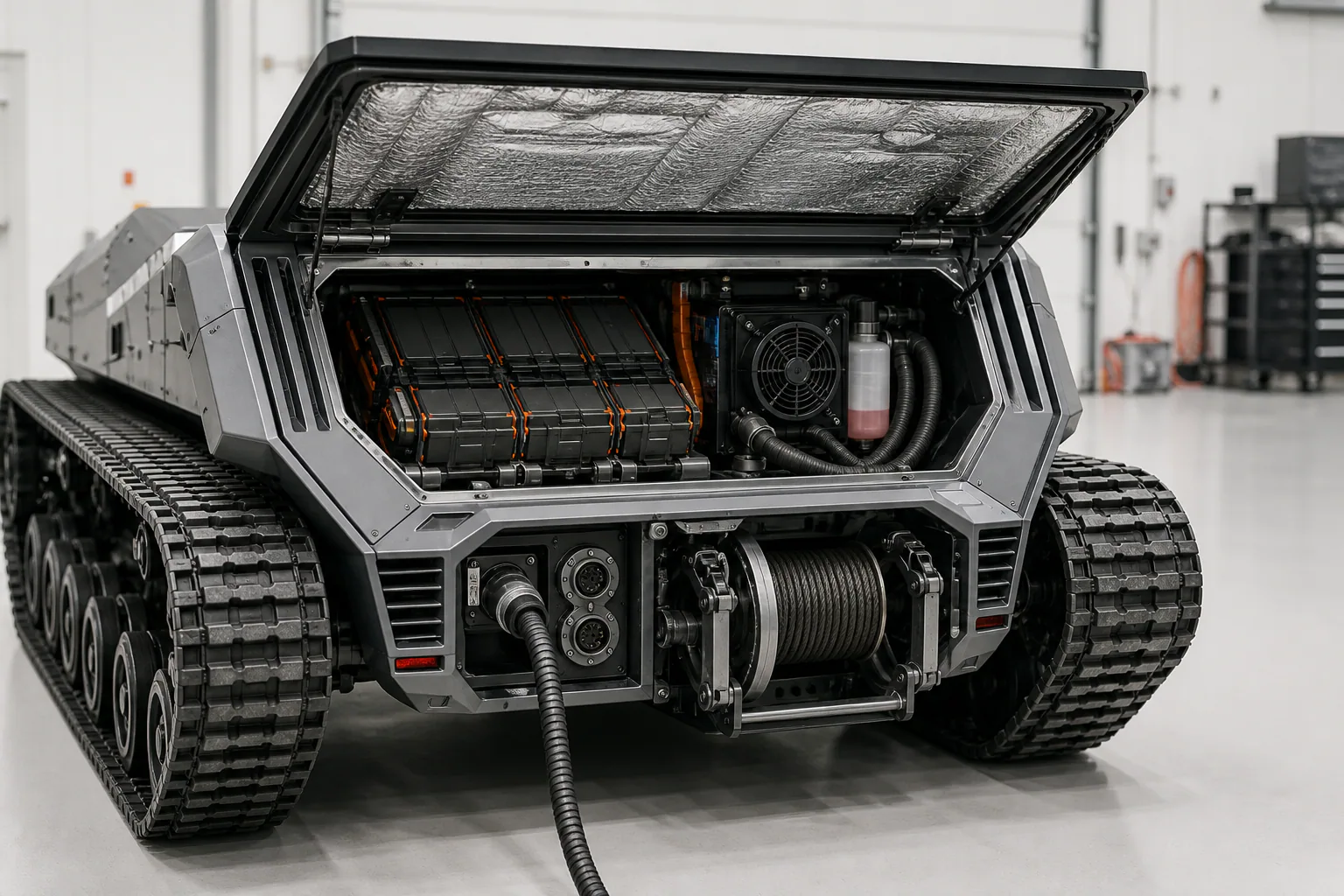 EMBER ROAM rear service bay
