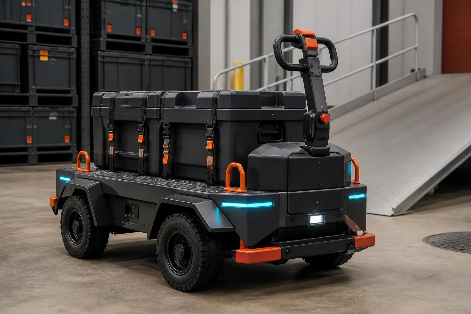 LIFT Relief Cart AI concept render