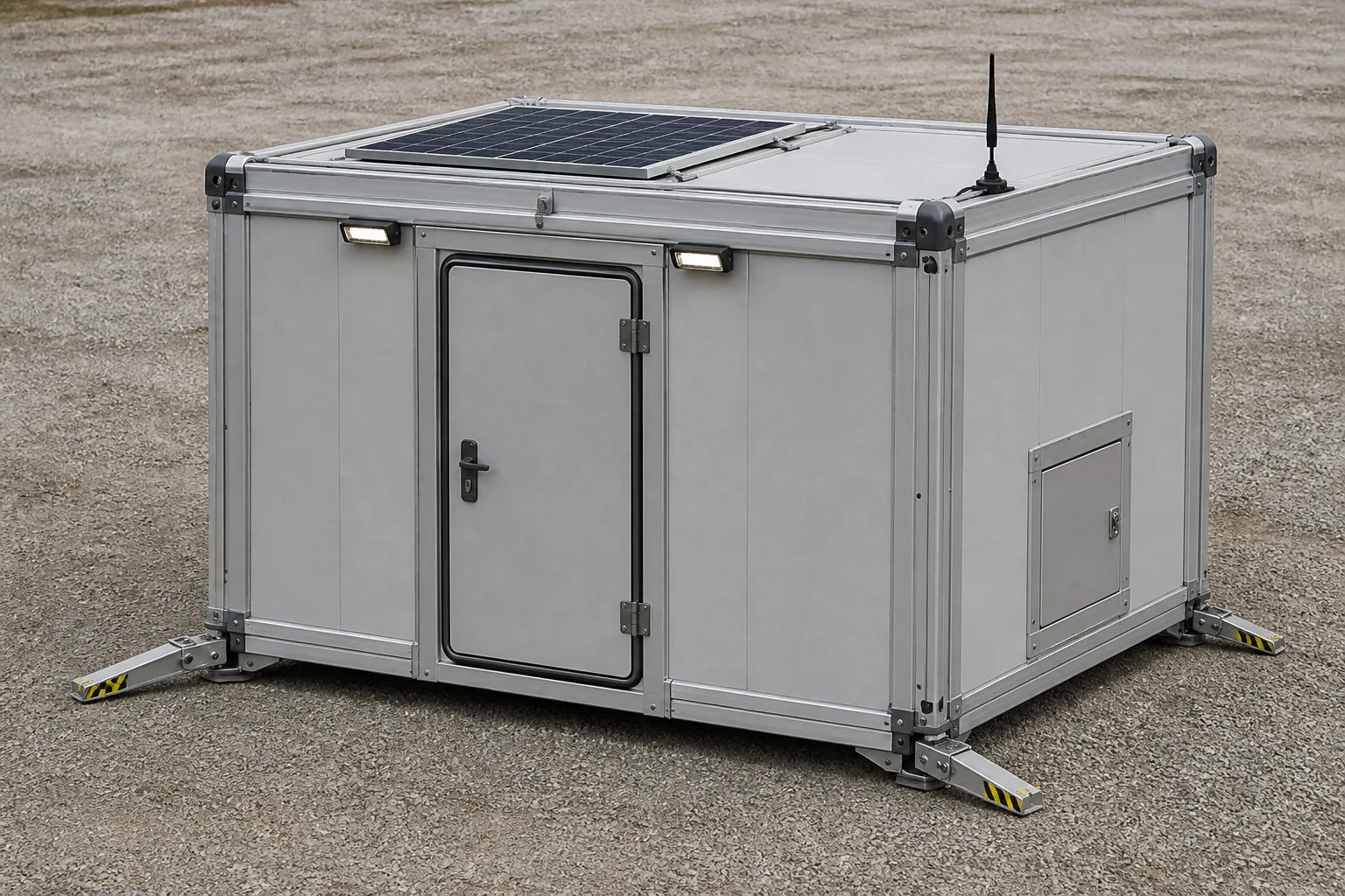 Rapid Shelter Node AI concept render
