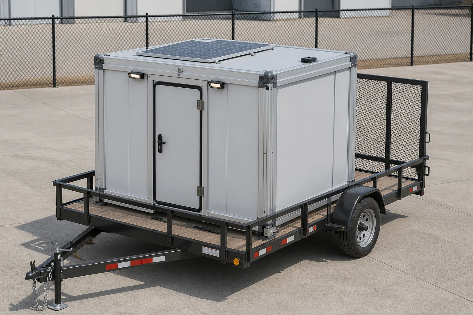 Rapid Shelter Node concept in transport configuration